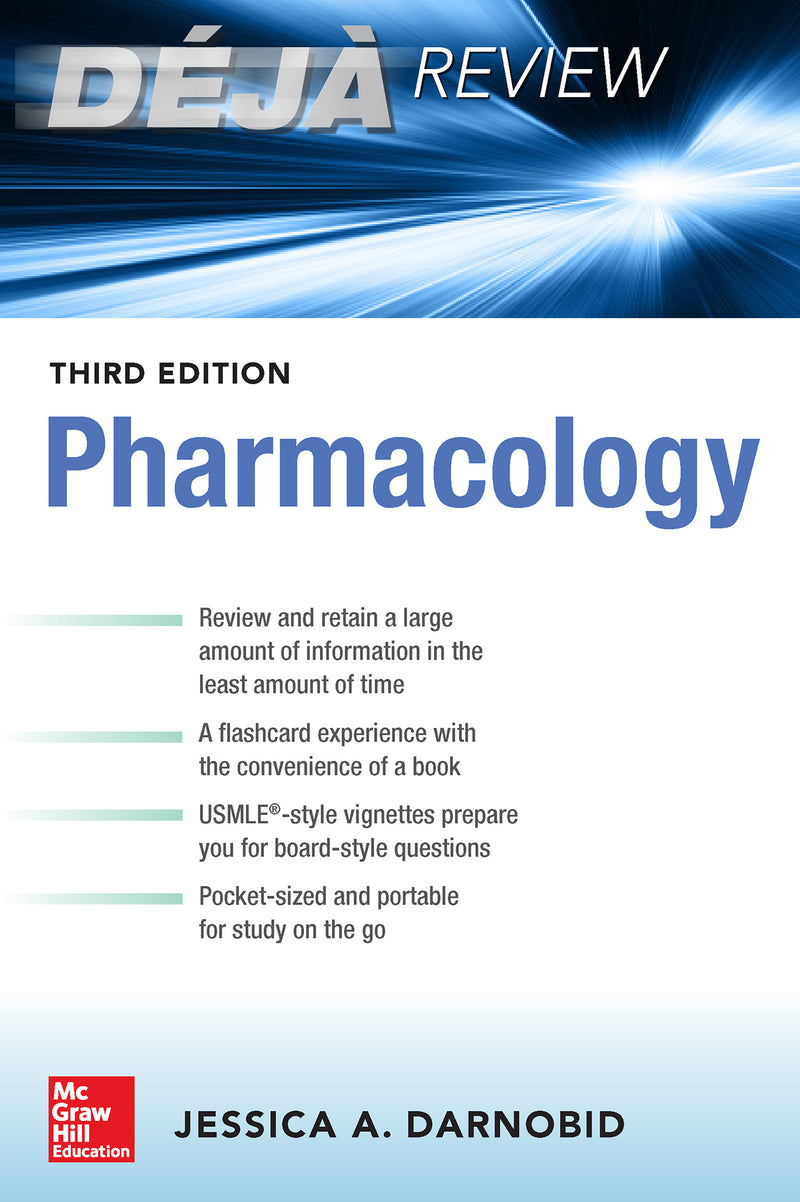 Deja Review Pharmacology Third Edition 3e