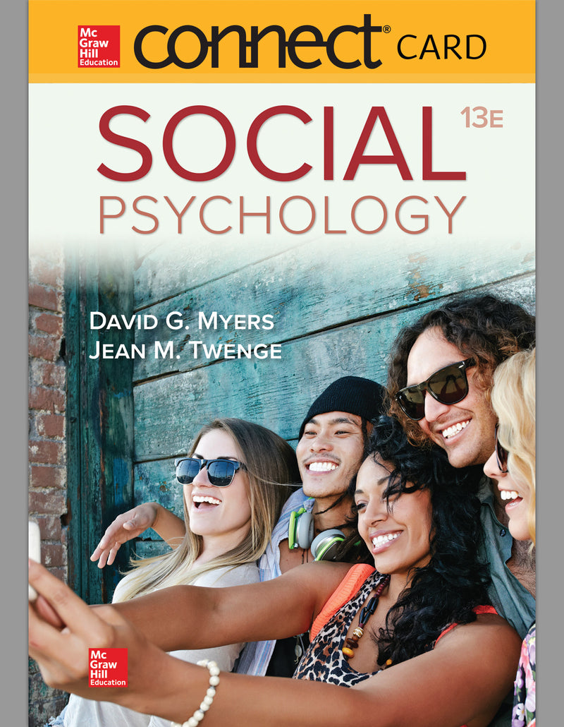 Connect Access Card For Social Psychology