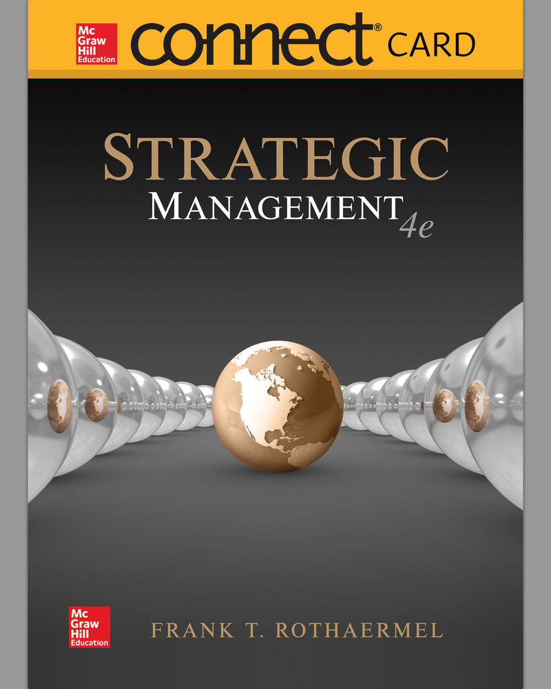 Connect 1 Semester Access Card For Strategic Management 4e