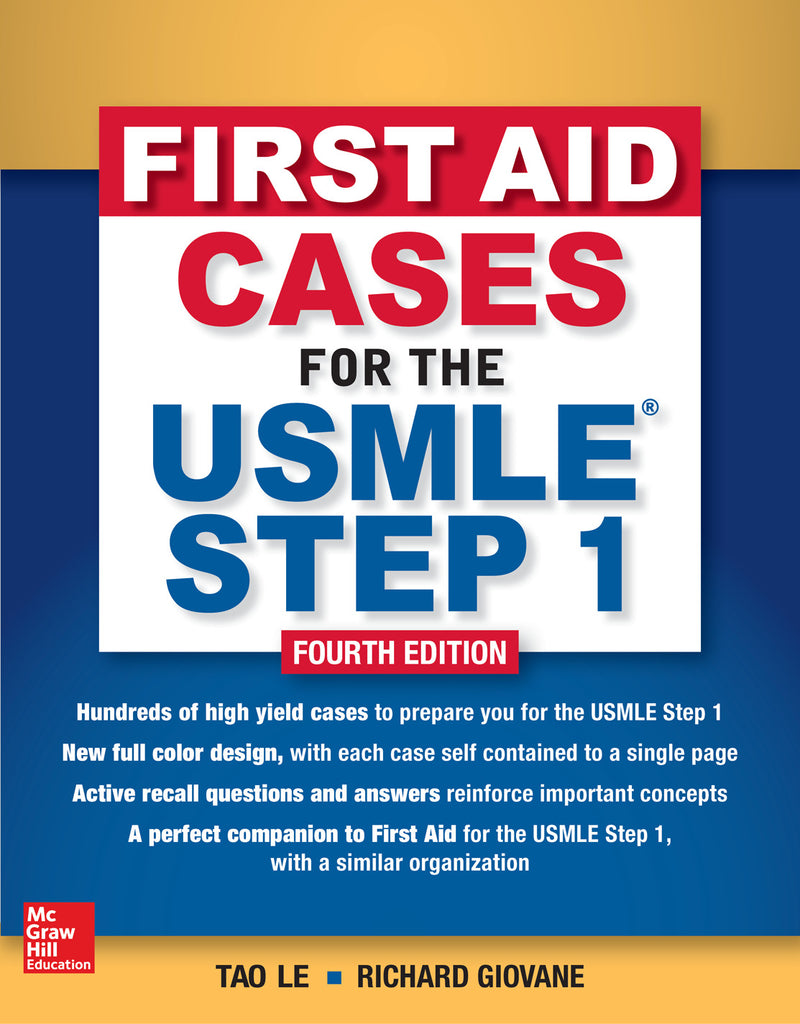 First Aid Cases For The Usmle Step 1 Fourth Edition 4e