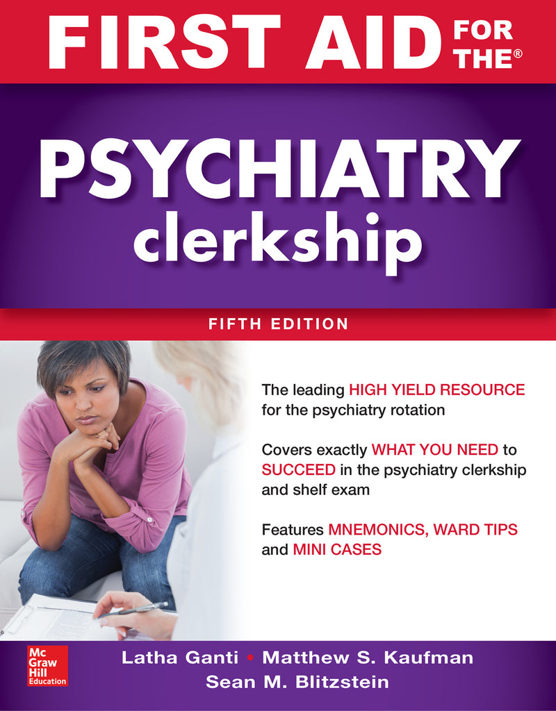 First Aid For The Psychiatry Clerkship Fifth Edition 5e