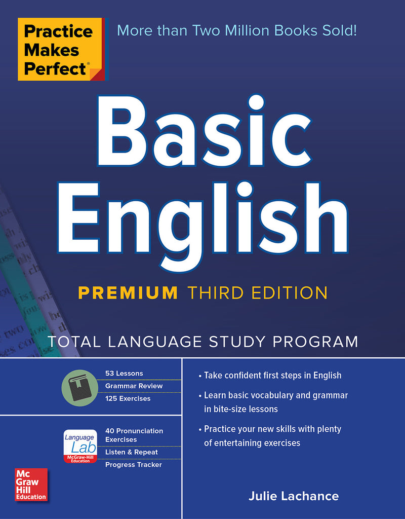 Practice Makes Perfect Basic English Premium Third Edition 3e