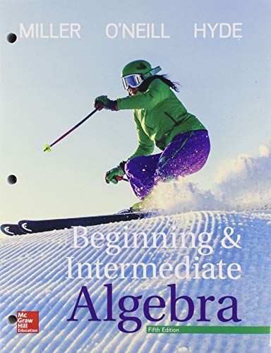 Package Loose Leaf For Beginning & Intermediate Algebra With Aleks 360 Access Card 18 Weeks 5e