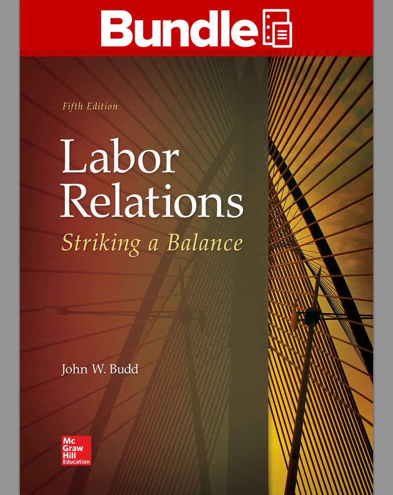 Gen Combo Looseleaf Labor Relations; Connect Access Card 5e