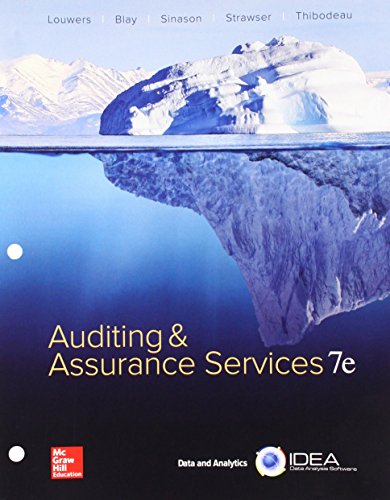Gen Combo Looseleaf Auditing & Assurance Services; Connect Access Card 7e