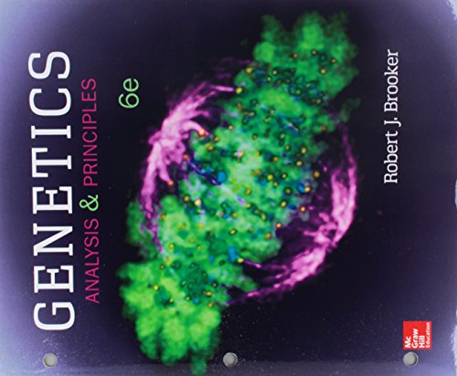 Gen Combo Looseleaf Genetics Analysis & Principles; Connect Access Card 6e