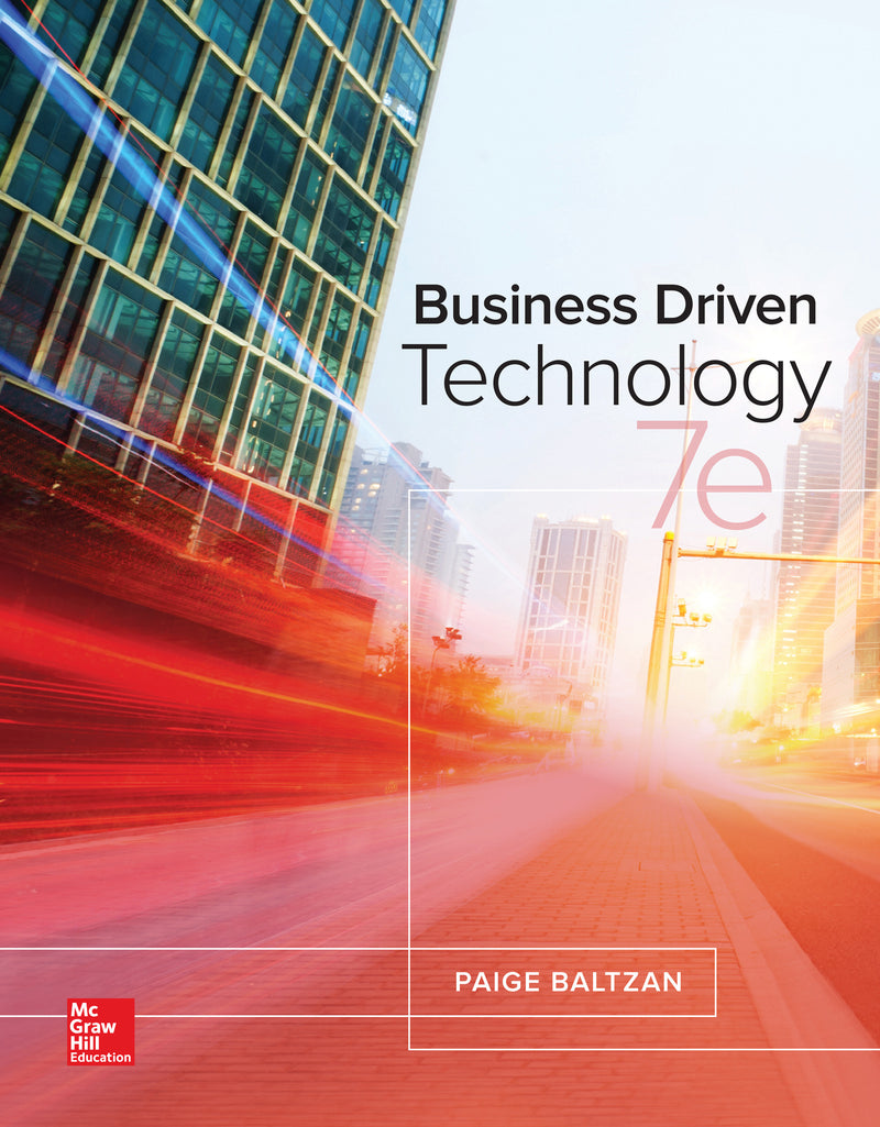 Loose Leaf For Business Driven Technology 7e