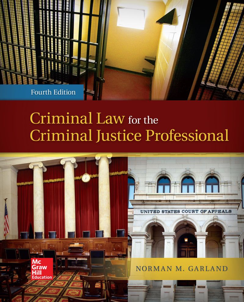 Loose Leaf For Criminal Law For The Criminal Justice Professional 4e