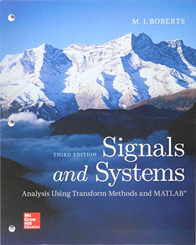 Loose Leaf For Signals & Systems 3e