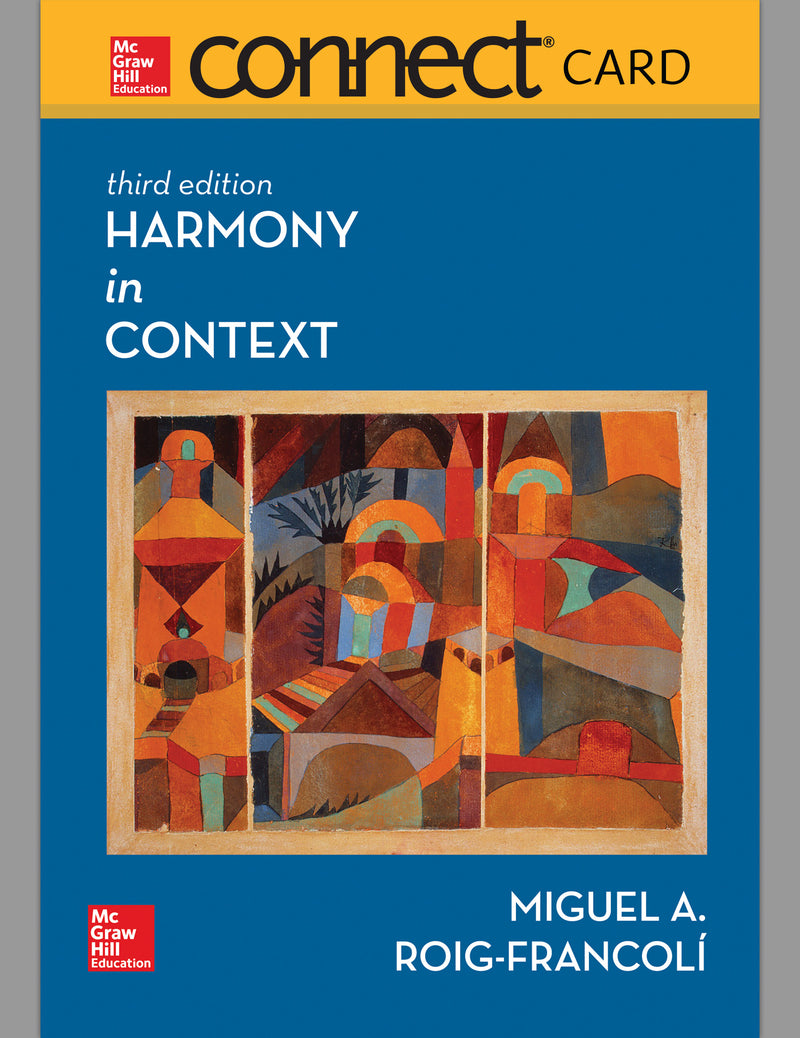 Connect Access Card For Harmony In Context 3e