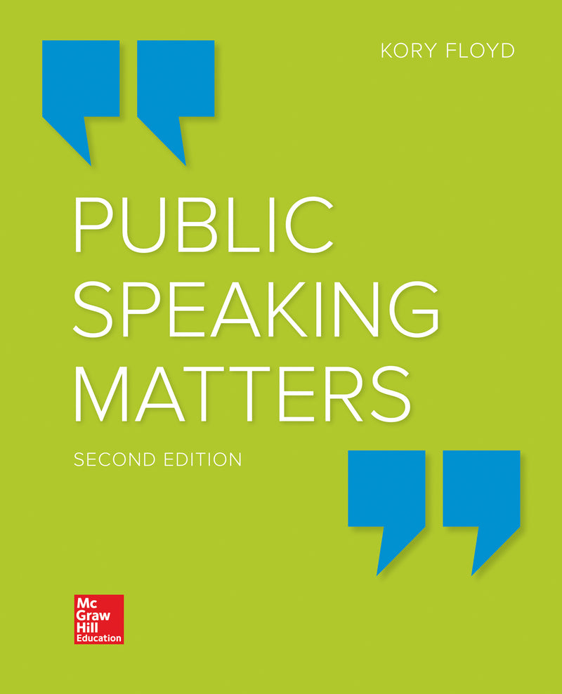 Looseleaf For Public Speaking Matters 2e