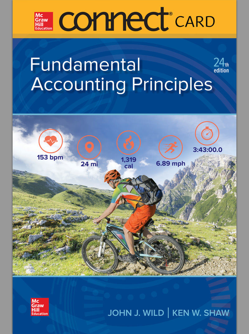Connect Access Card For Fundamental Accounting Principles 24e
