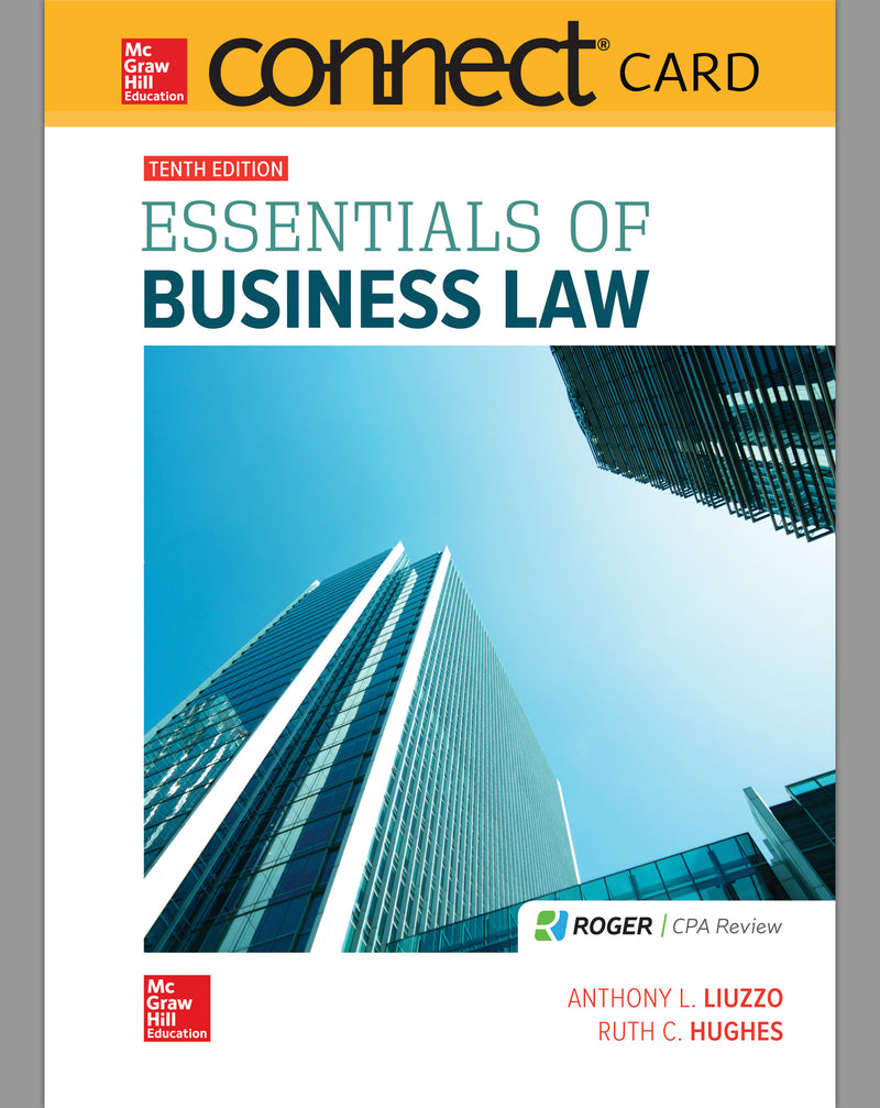 Connect Access Card For Essentials Of Business Law
