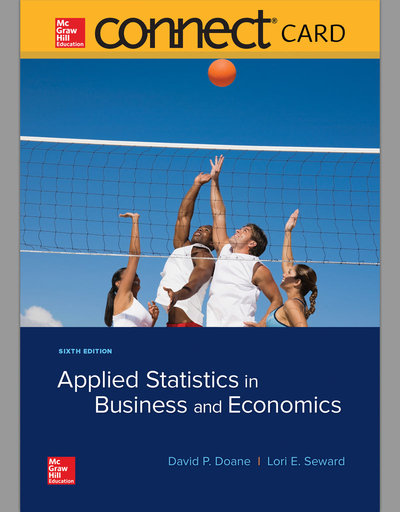 Connect Access Card For Applied Statistics In Business & Economics 6e