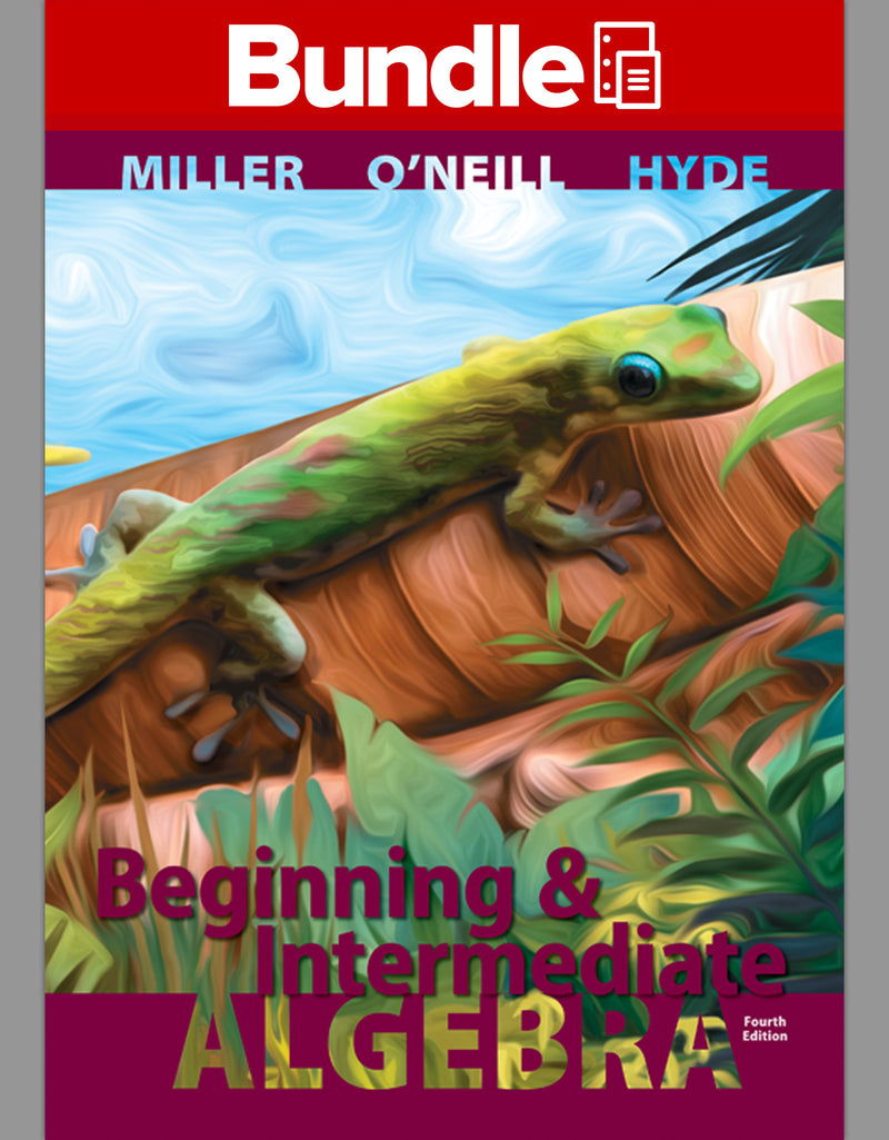 Beginning & Intermediate Algebra With Connect Math Hosted By Aleks Access Card & Integrated Video & Study Workbook 4e