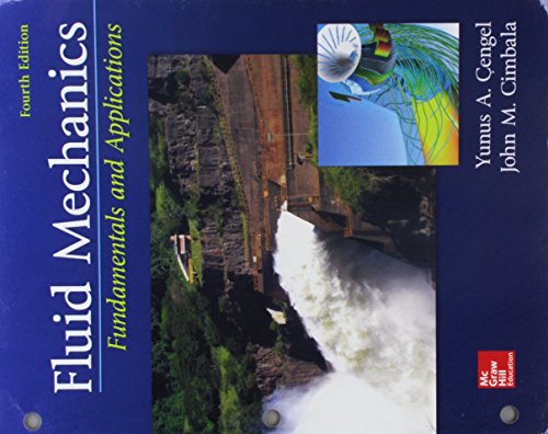 Package Loose Leaf For Fluid Mechanics Fundamentals & Applications With 1 Semester Connect Access Card 4e