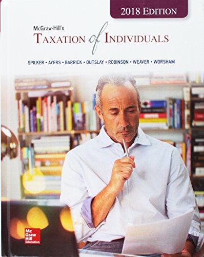 Gen Combo Mcgraw Hills Taxation Of Individuals 2018; Connect Access Card 9e