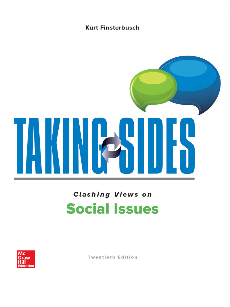 Taking Sides Clashing Views On Social Issues 20e