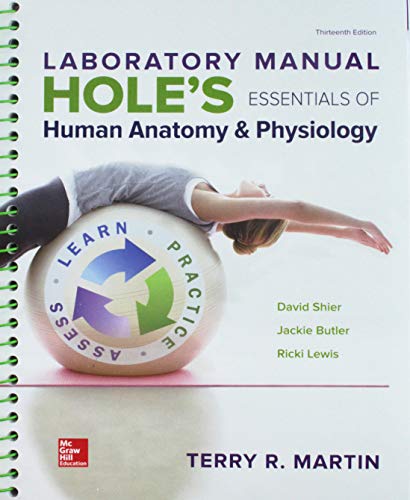 Gen Combo Lab Manual Holes Ess Anat & Phys; Connect W Learnsmart Labs Ac