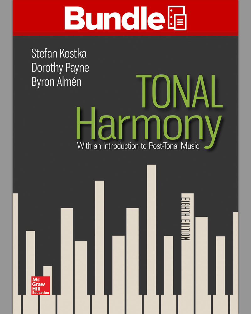 Gen Combo Looseleaf Tonal Harmony; Workbook Tonal Harmony 8e