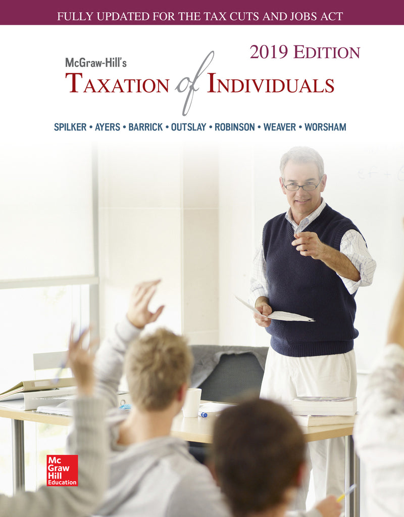 Loose Leaf For Mcgraw Hills Taxation Of Individuals 2019 Edition