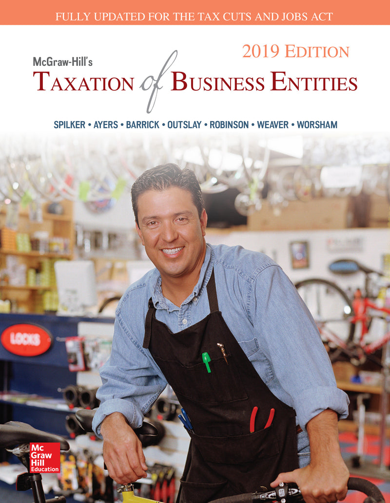 Loose Leaf For Mcgraw Hills Taxation Of Business Entities 2019 Edition