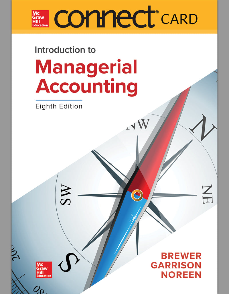 Connect Access Card For Introduction To Managerial Accounting 8e