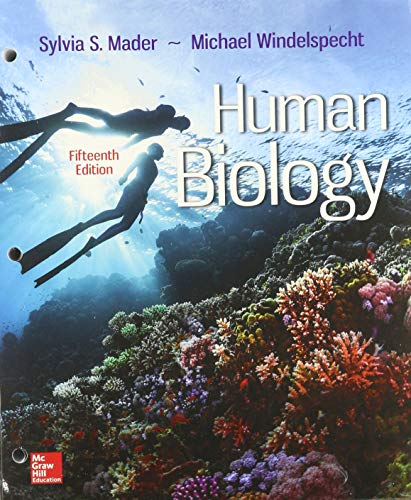 Gen Combo Looseleaf Human Biology; Lab Manual Human Biology