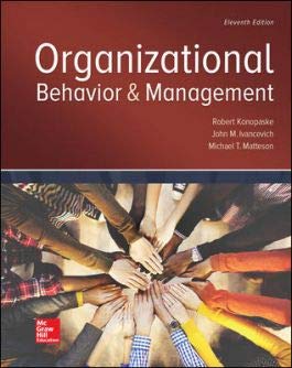 Gen Combo Organizational Behavior And Management; Connect Access Card
