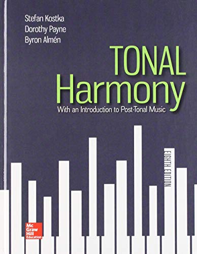 Gen Combo Tonal Harmony; Connect Access Card; Workbook Tonal Harmony 8e