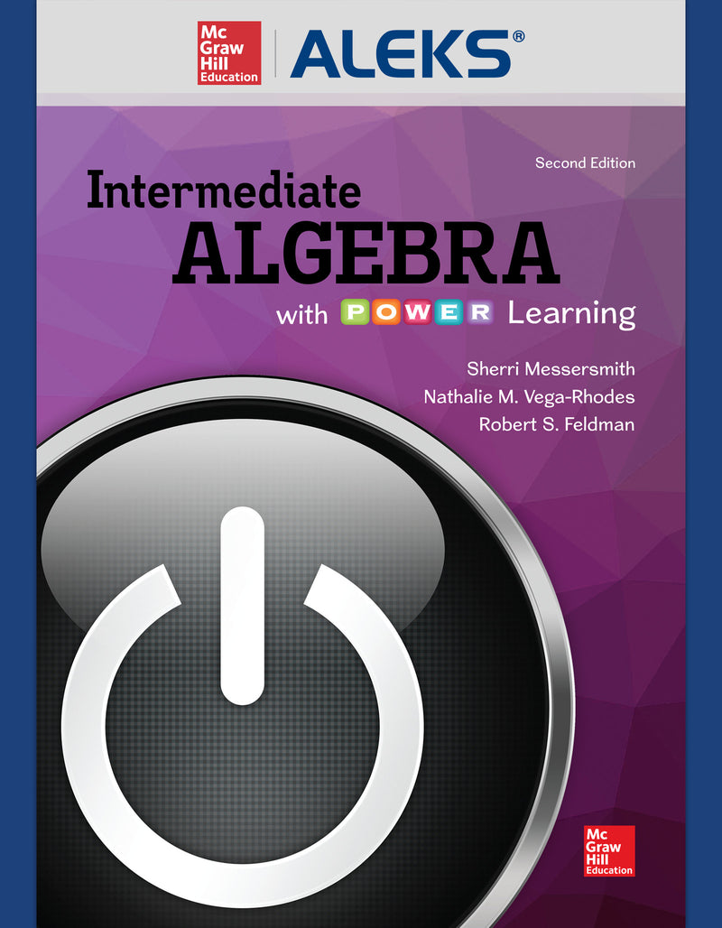 Aleks 360 Access Card 52 Weeks For Intermediate Algebra With P.o.w.e.r Learning 2e