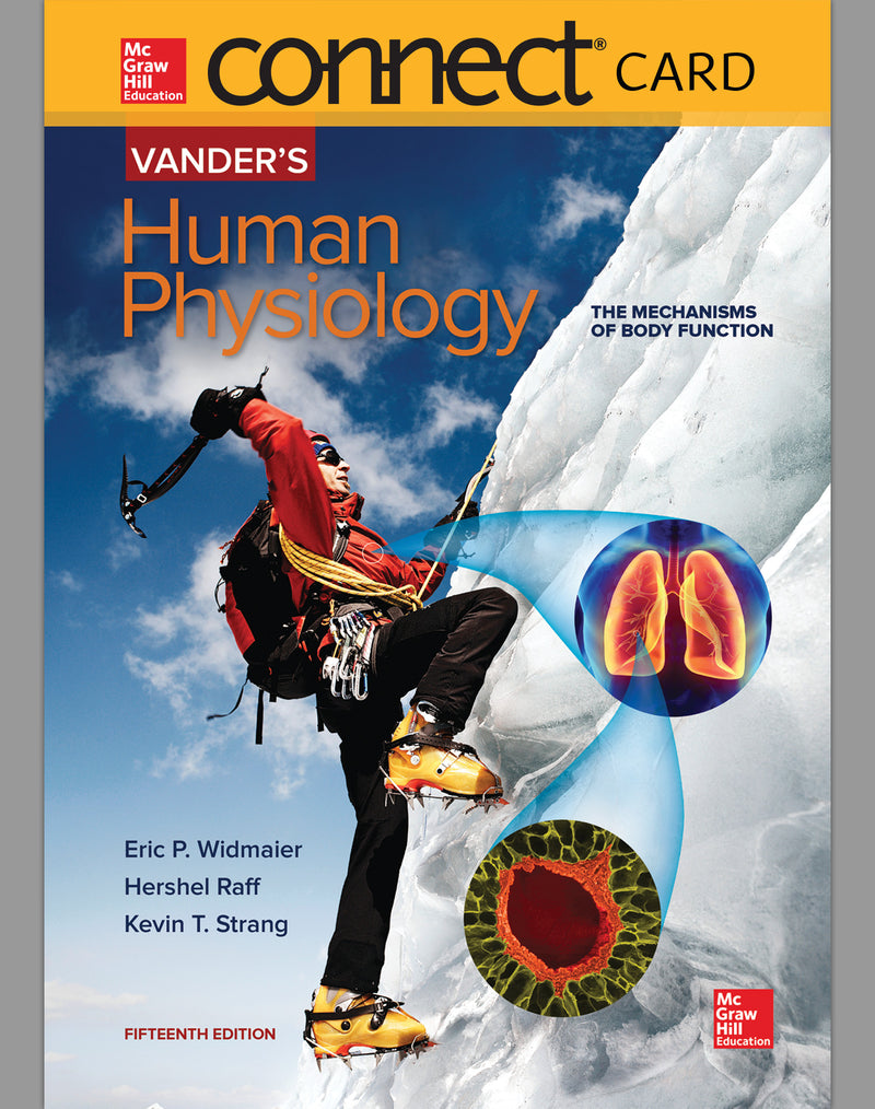 Connect Access Card For Vanders Human Physiology