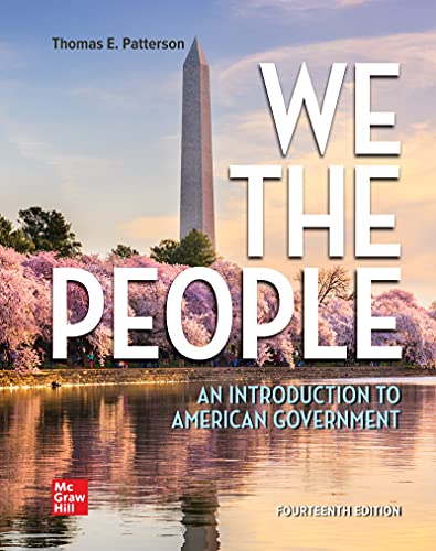 We The People [Hardcover] Patterson, Thomas E.