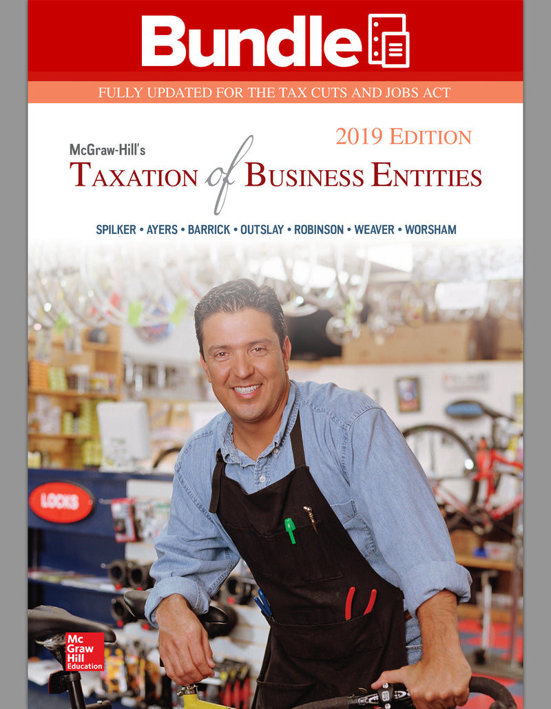 Gen Combo Ll Mcgraw Hills Taxation Of Business Entities 2019; Connect Access Card