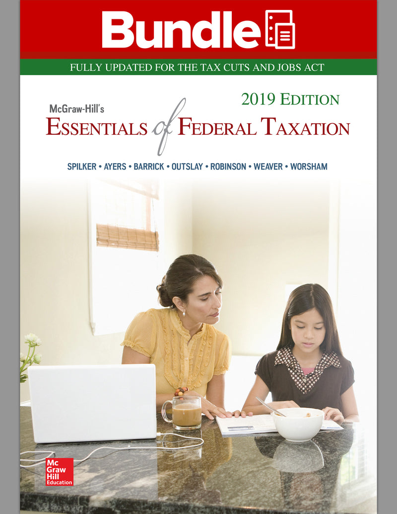 Gen Combo Mcgraw Hills Essentials Of Federal Taxation 2019; Connect Access Card