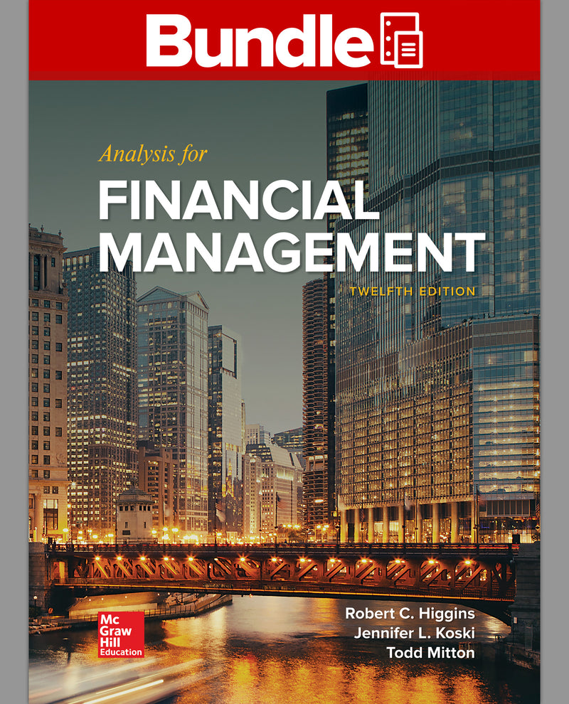 Gen Combo Ll Analysis For Financial Management; Connect Access Card