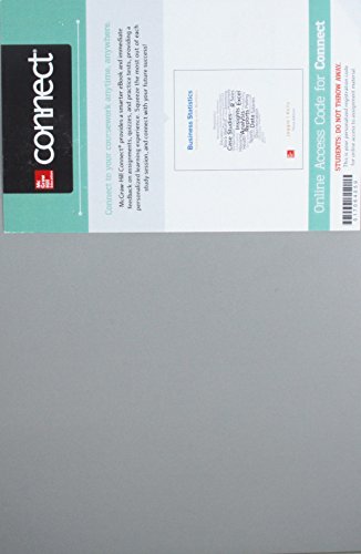 Connect Access Card For Business Statistics 3e