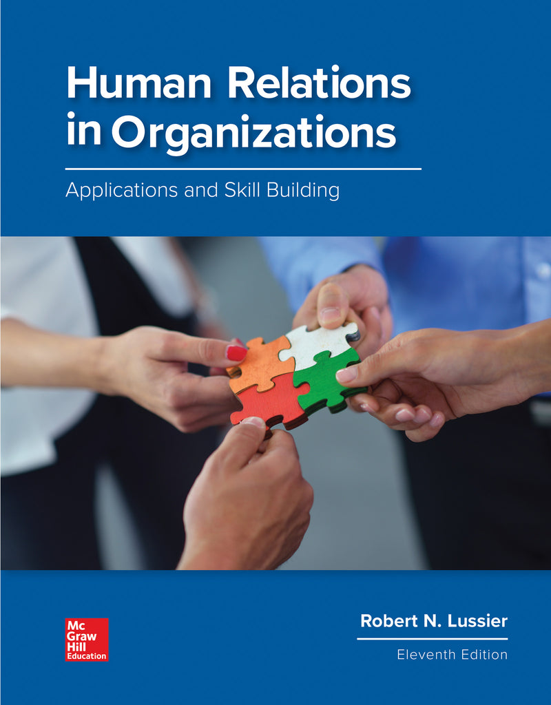 Loose Leaf For Human Relations In Organzations