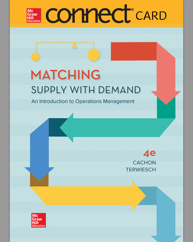 Connect Access Card For Matching Supply With Demand An Introduction To Operations Management 4e