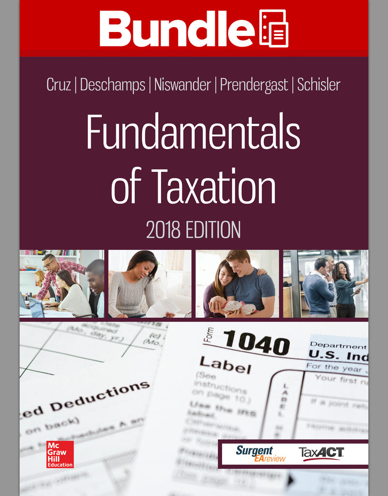 Gen Combo Looseleaf Fundamentals Of Taxation 2018; Connect Access Card