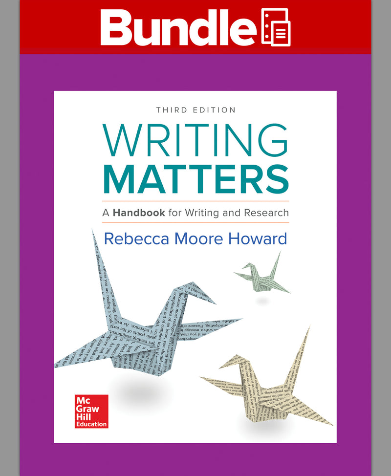 Gen Combo Writing Matters Tabbed; Connect Access Card 3e