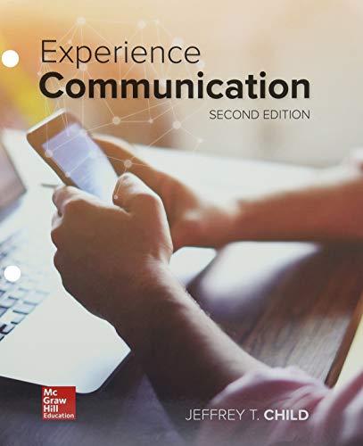 Gen Combo Looseleaf Experience Communication; Connect Access Card 2e