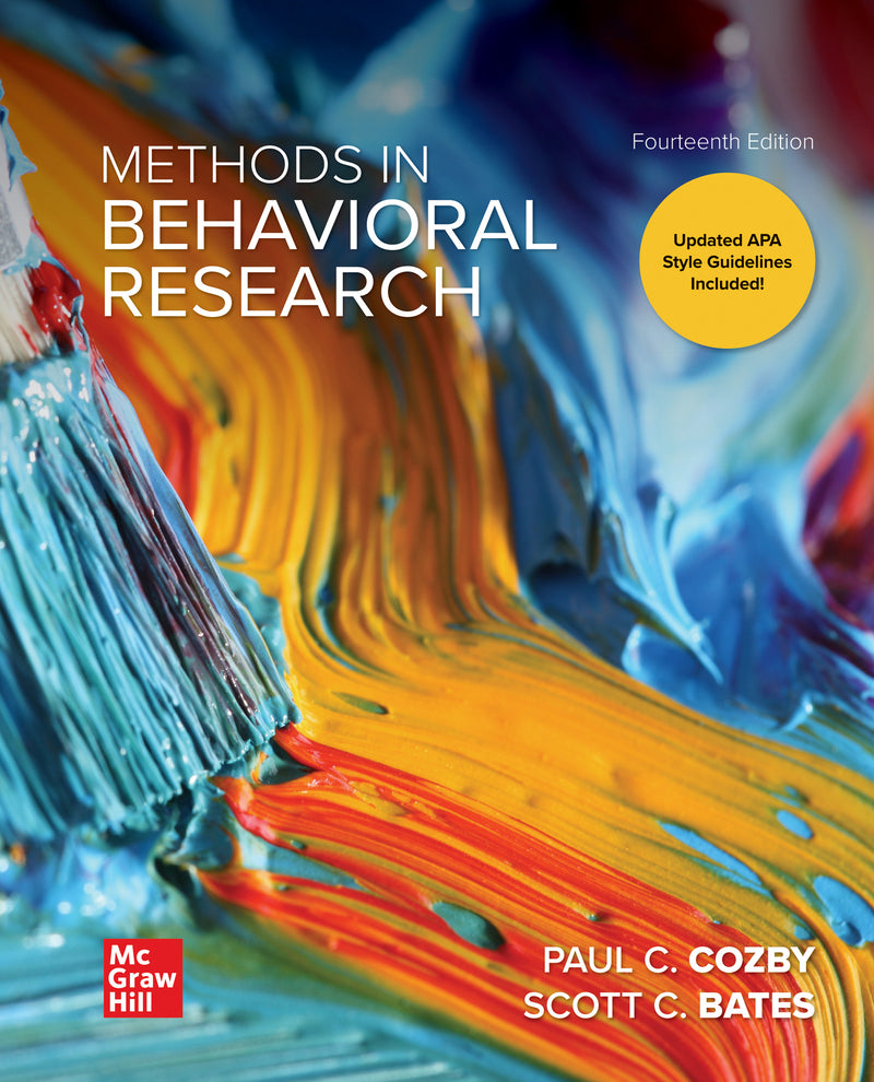 Loose Leaf For Methods In Behavioral Research