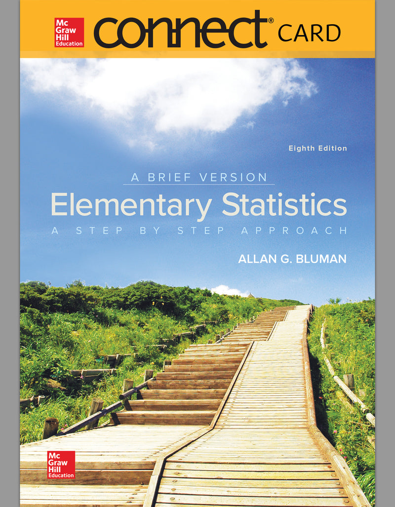Connect Hosted By Aleks Access Card 52 Weeks For Elementary Statistics A Brief Version 8e