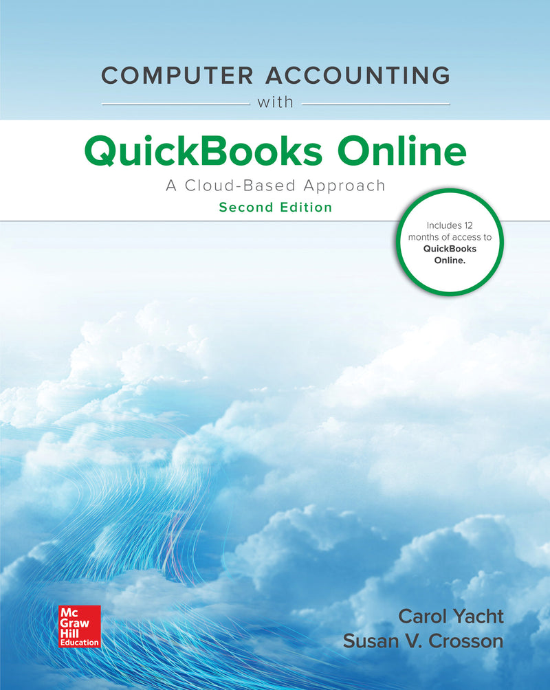 Computer Accounting With Quickbooks Online A Cloud Based Approach 2e