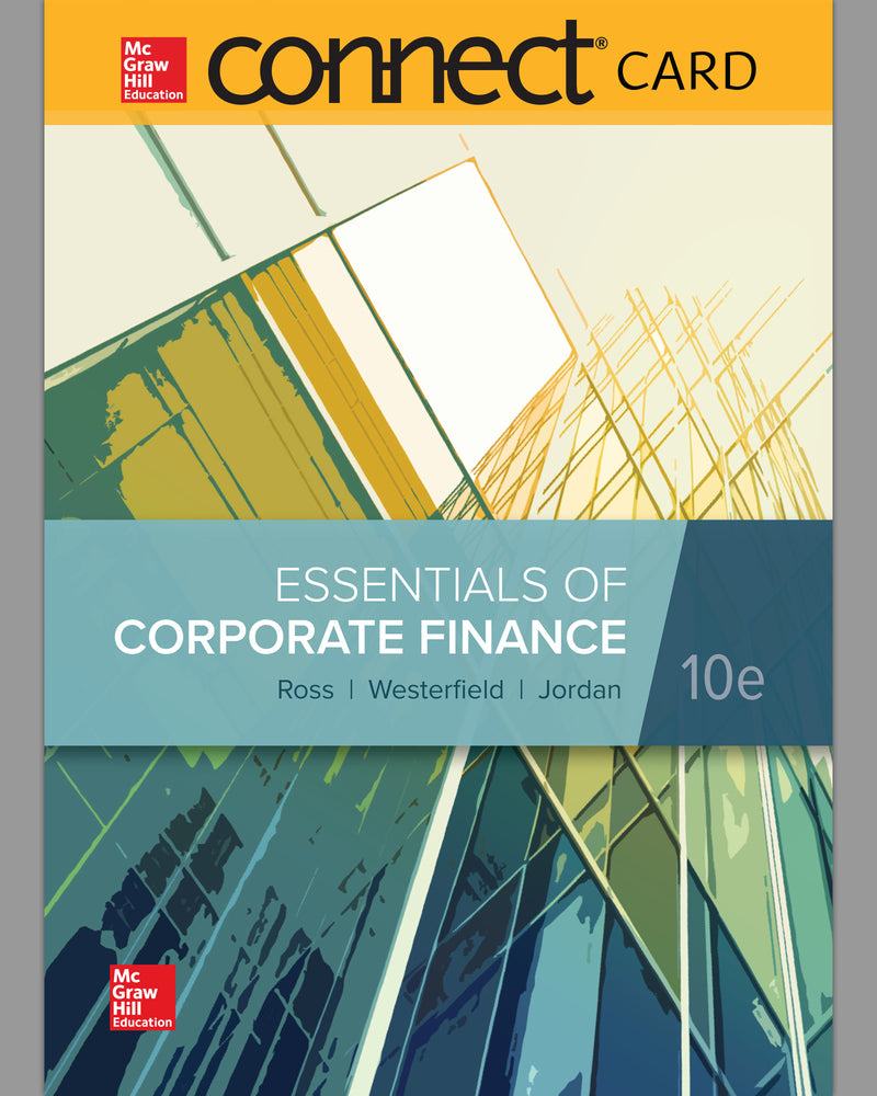 Connect 1 Semester Access Card For Essentials Corporate Finance