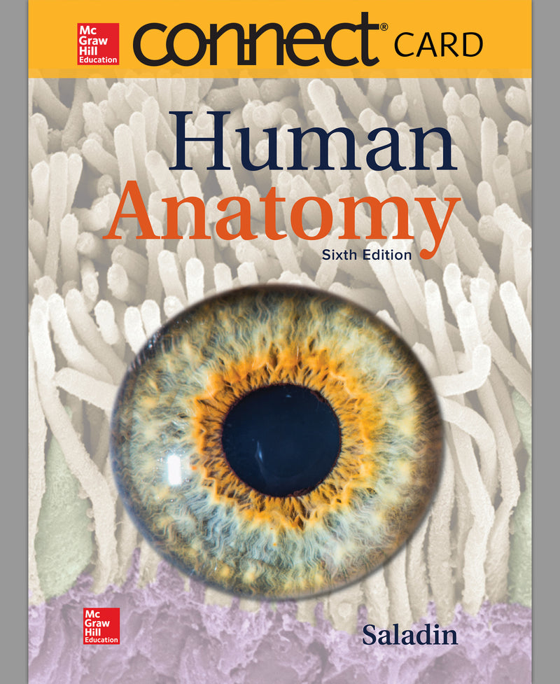 Connect Access Card For Saladin Human Anatomy 6e