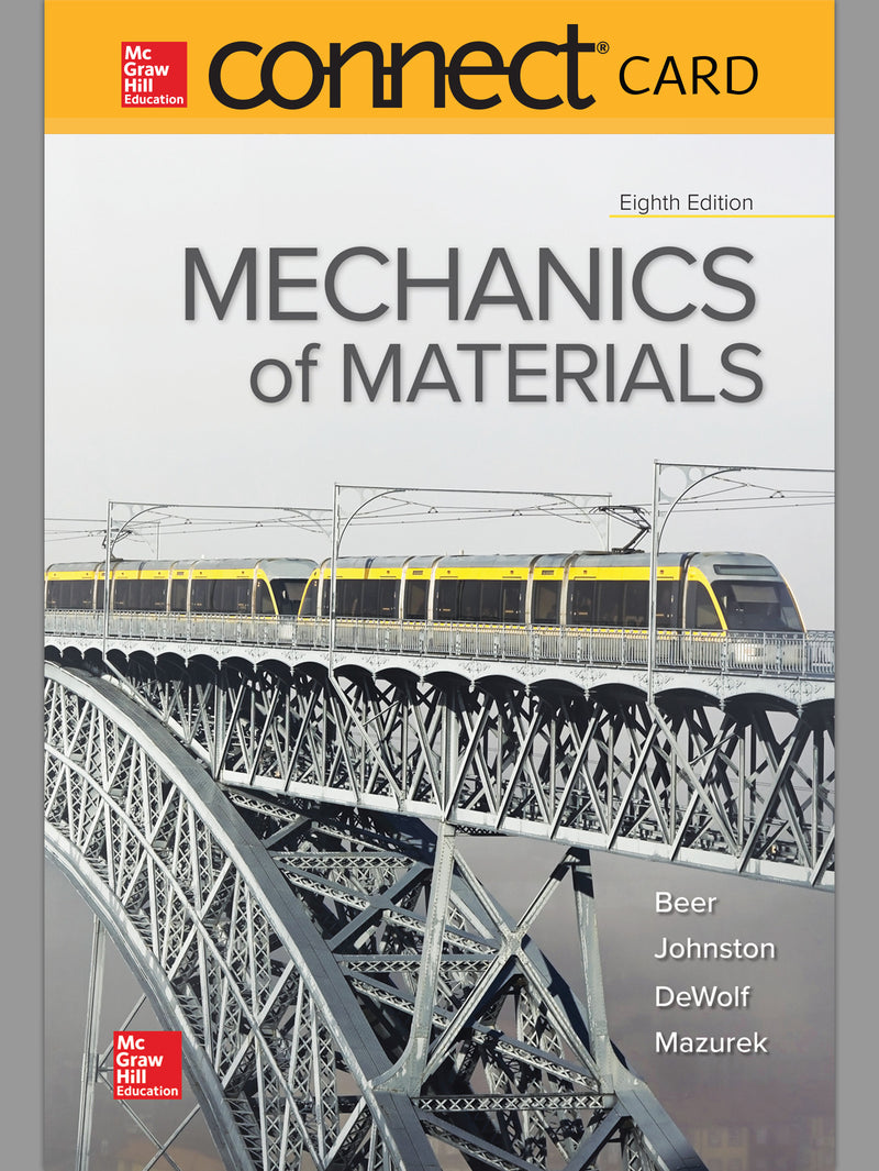 Connect Access Card For Mechanics Of Materials 8e