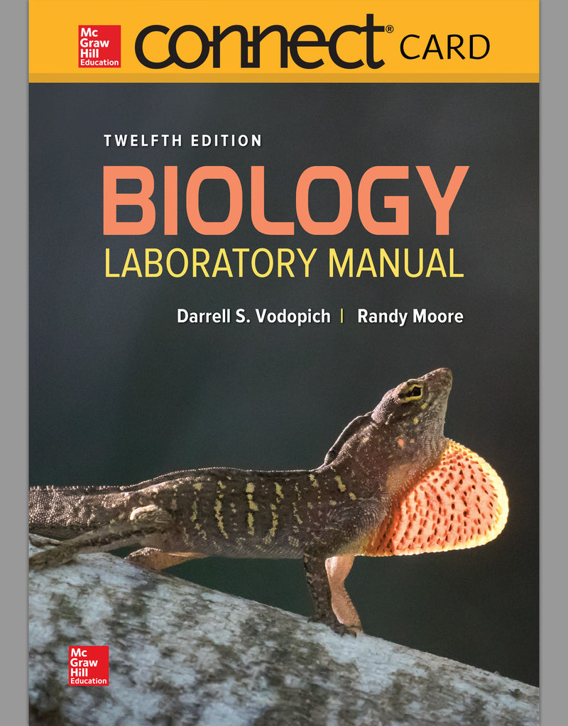 Connect Access Card For Biology Laboratory Manual