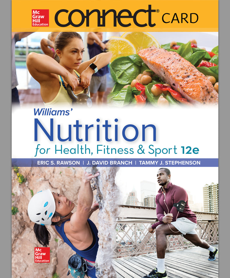 Connect Access Card For Williams Nutrition For Health Fitness & Sport